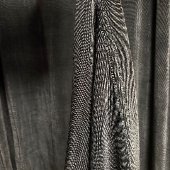 NWT 90s Lucia Lukken Slinky Slip Dress XL, Dark Grey, Sleek Minimalist Elegant - Picture 9 of 12